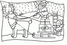 Pap� Noel y �ngel