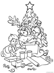Dibujos �rbol Navidad